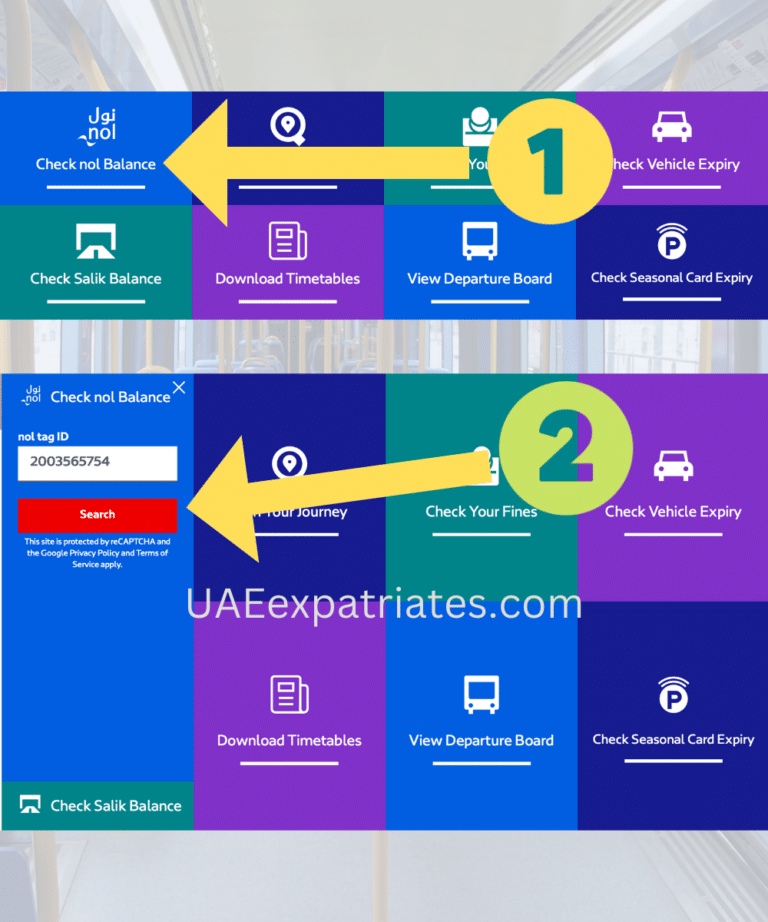 Easily check your Nol card balance online UAE Expatriates