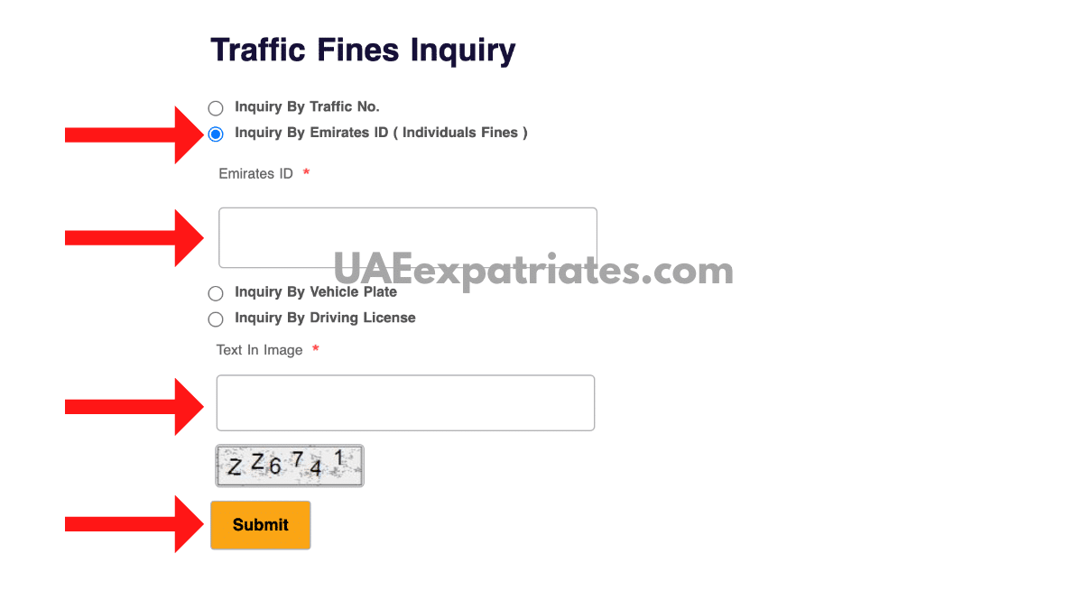 How to Check Traffic Fines in UAE on Abu Dhabi Police site UAE