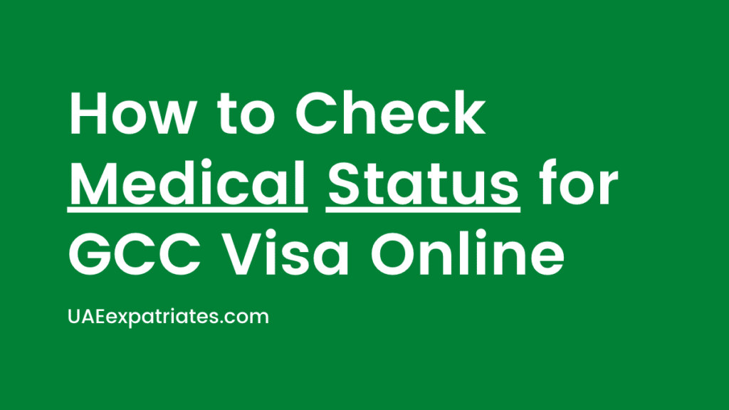 How to Check Wafid Medical Report Status UAE Expatriates