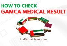 how to check gamca medical status