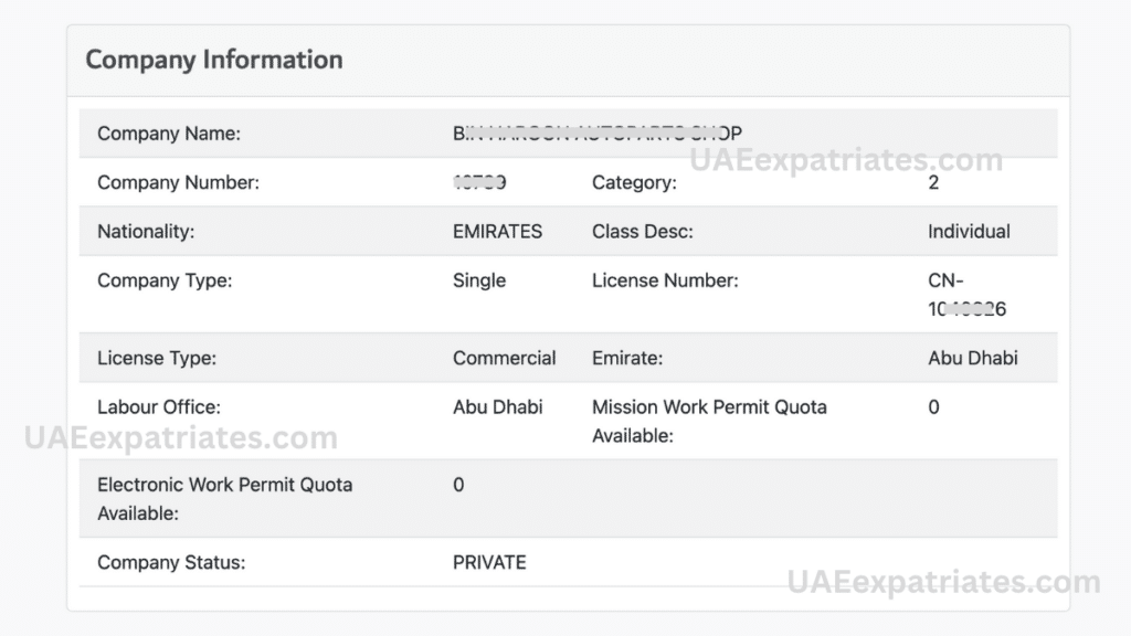 how to check and verify company information in uae, how to check trade license in uae