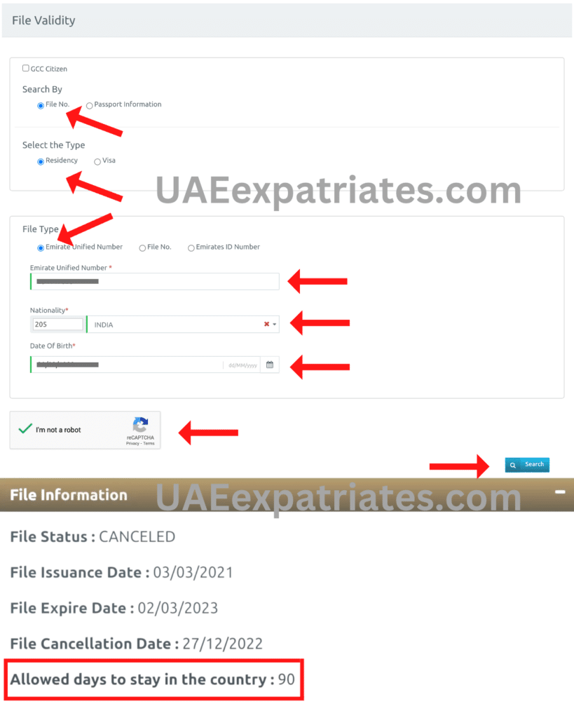 How to Check the Grace Period After Visa Cancellation, ICP, UAE VISA