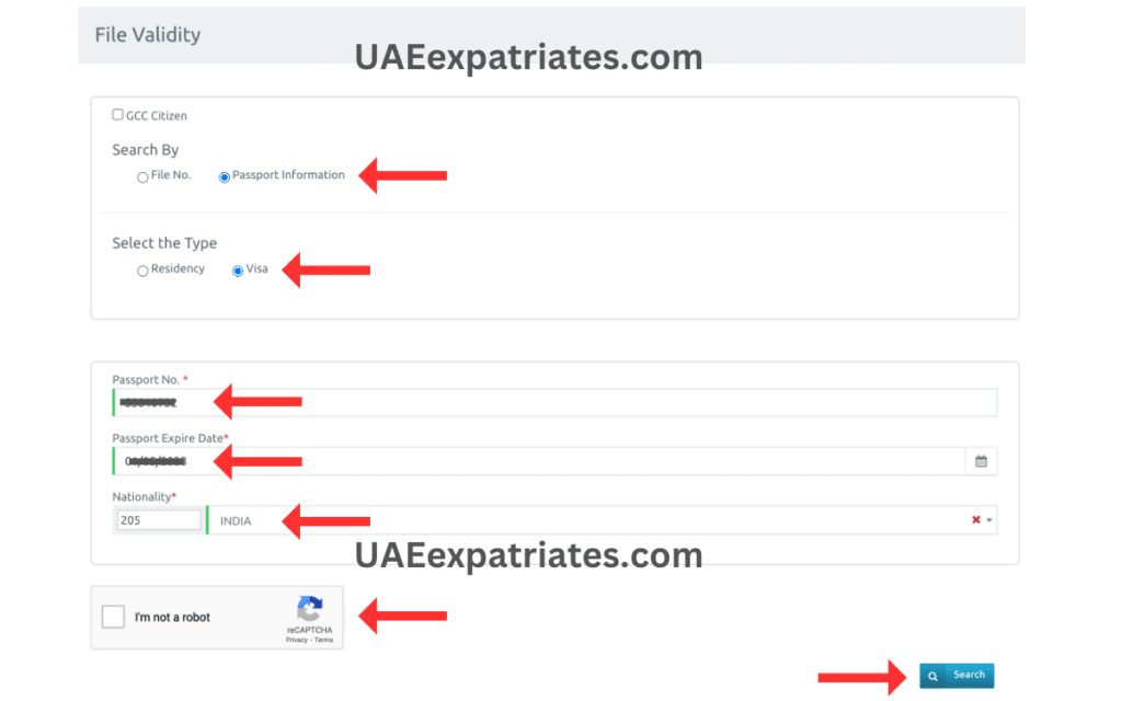 How to Check Your UAE Visa Status by Passport Number, Dubai visa, Abu Dhabi visa