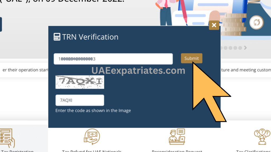 How to Check TRN Number in Dubai, UAE, on FTA website