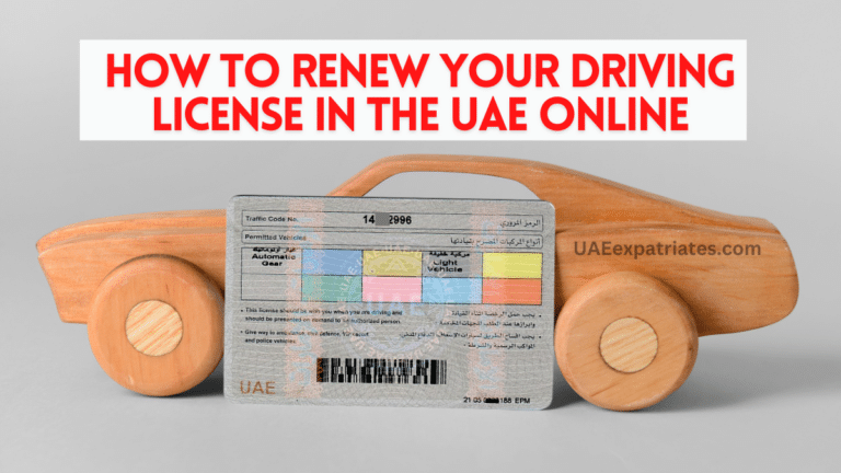 Renew UAE Driving License