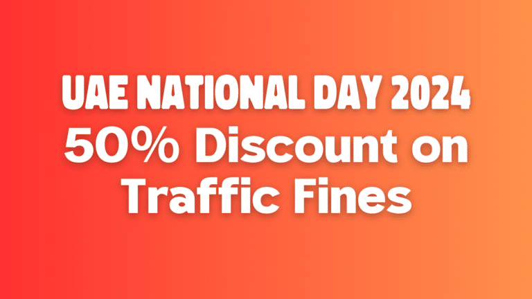 50% Discount on Traffic Fines